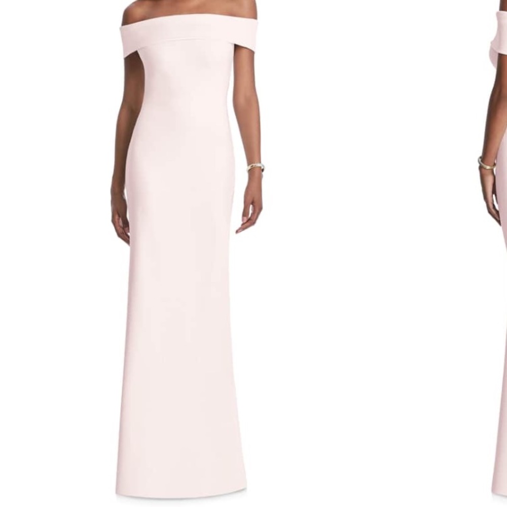 After Six Bridesmaid dress dessy Nordstrom blush